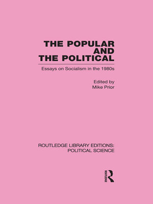 cover image of The Popular and the Political